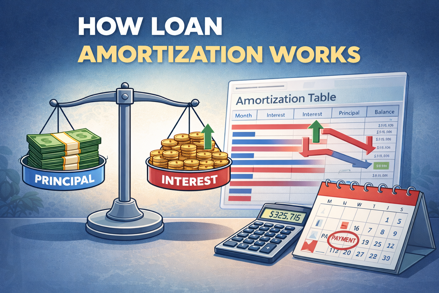 How loan amortization works explained